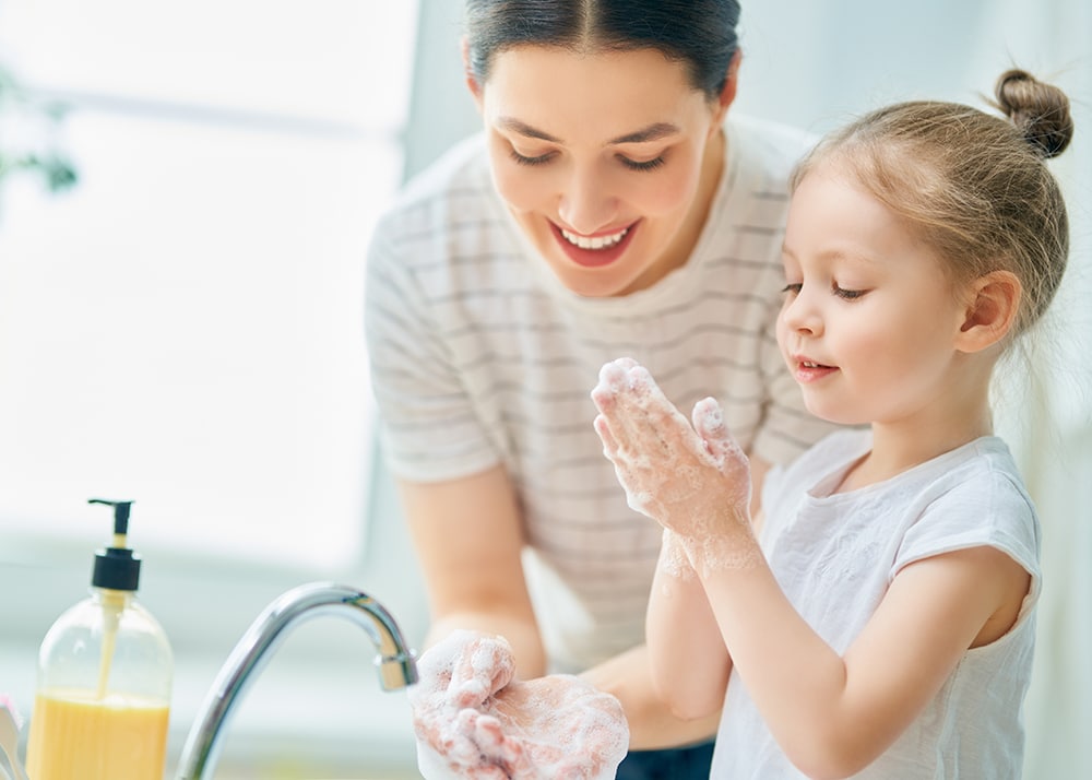 Frequent Hand Washing Stops The Spread Of Germs